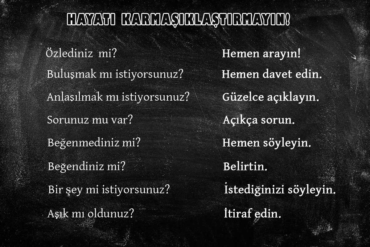 Featured image of post Hayatı Basite İndirgeyin!