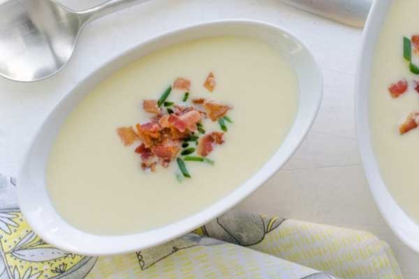 Pastırmalı Pırasa Çorbası