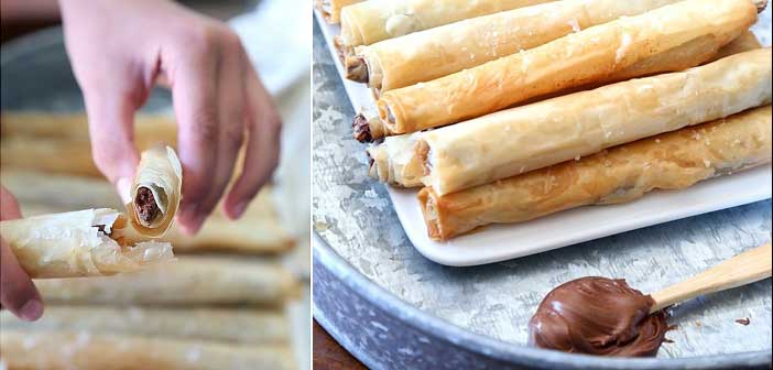Nutellalı Çubuklar