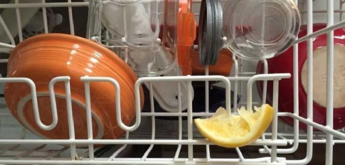 Limon Kabuğunu Atmayın, Bulaşık Makinesinde Kullanın!