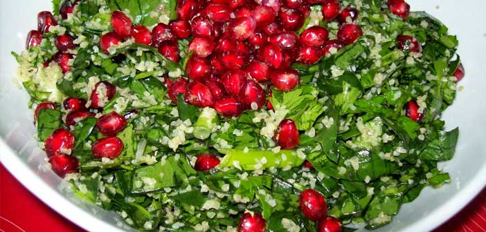 Featured image of post Ispanaklı Narlı Kış Salatası