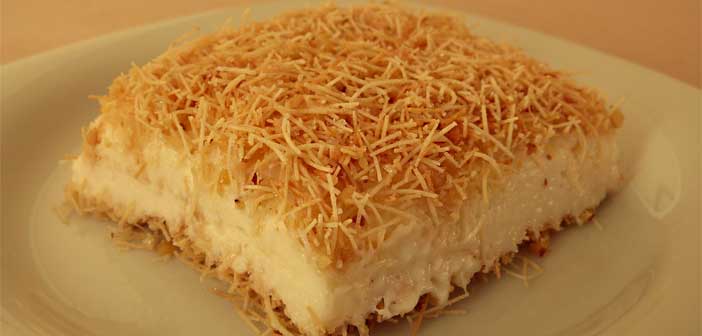 Featured image of post Muhallebili Kadayıf Tarifi