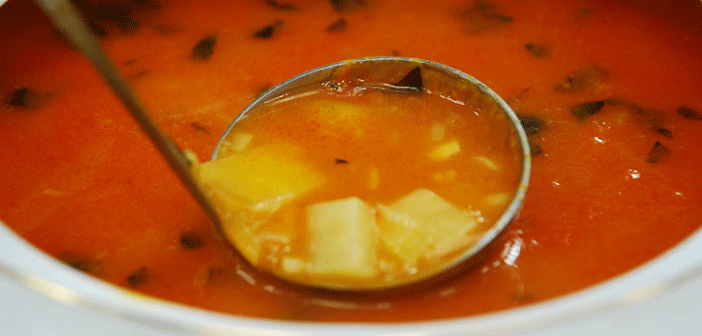 Sarmısaklı Patates Çorbası