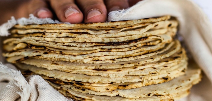 Ev Yapımı Mısır Lavaşı (tortilla)