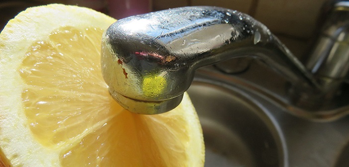 Limon İle Musluklar Nasıl Temizlenir ve Parlatılır?