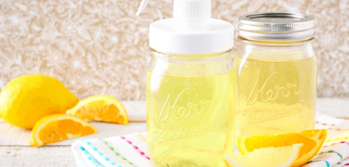 Temizlik İçin Limon Sirkesi Hazırlayabilirsiniz