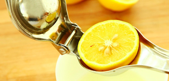 Limonu Sıkarken Yapılan Yanlış